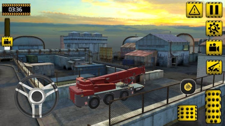 Realistic Crane Simulator