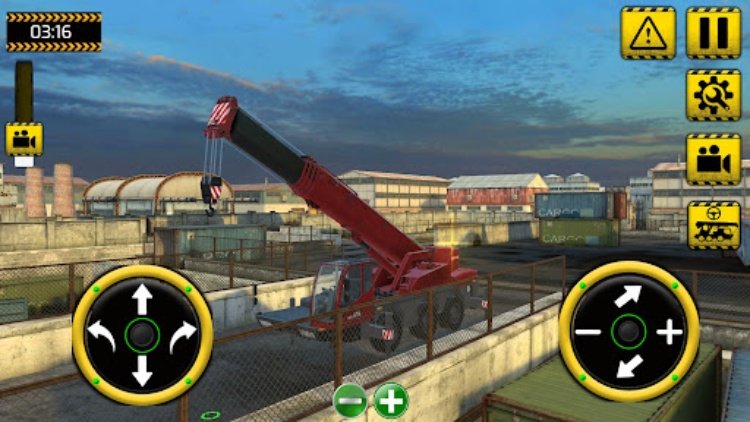 Realistic Crane Simulator