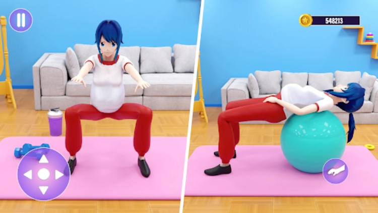 怀孕的母亲模拟器：动漫女孩家庭生活