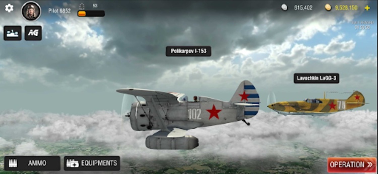 WW2 warplanes: Squad of Heroes