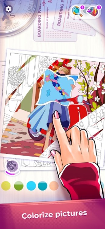 Emily's Stories: Coloring Book