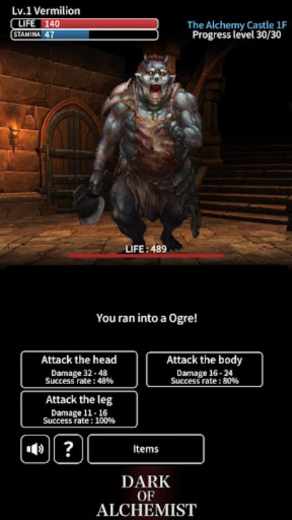 Dark of Alchemist  Dungeon Cr