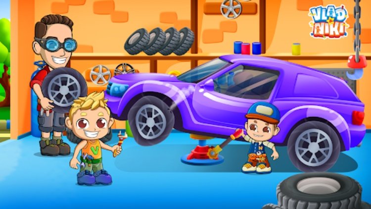 弗拉德和尼基：汽车服务