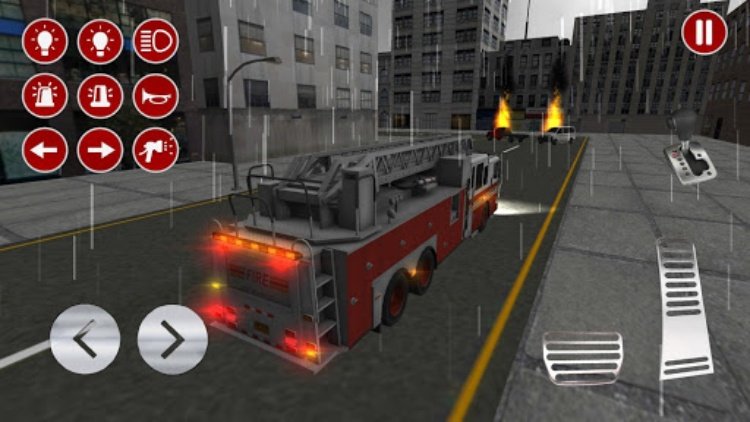 Fire Truck Driving Simulator