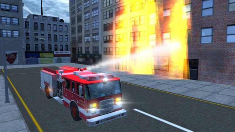 Fire Truck Driving Simulator