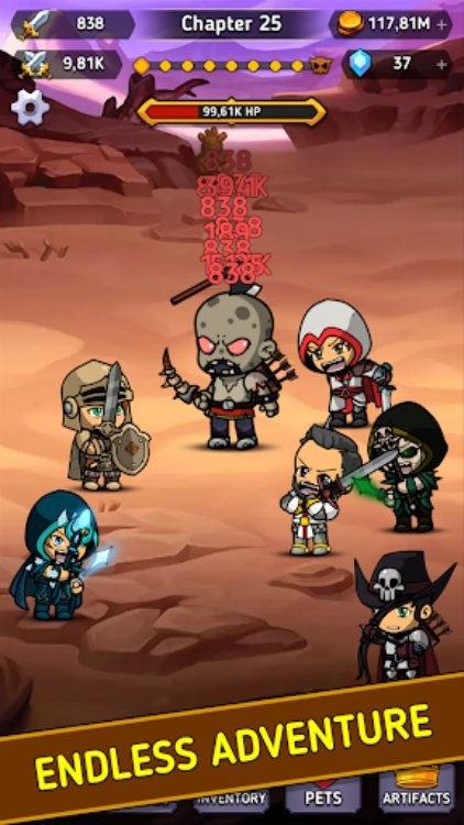 Tap Hero Clicker: Idle RPG