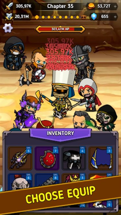 Tap Hero Clicker: Idle RPG