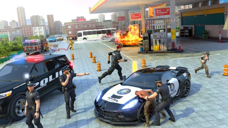 Police Car Simulator Game 3D