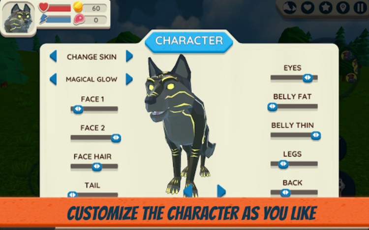 Wolf Simulator: Wild Animals 3