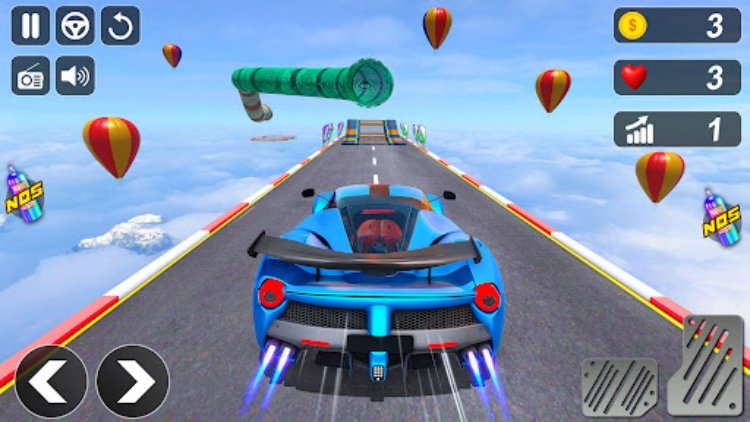 GT Car Stunts: Ramp Car Games