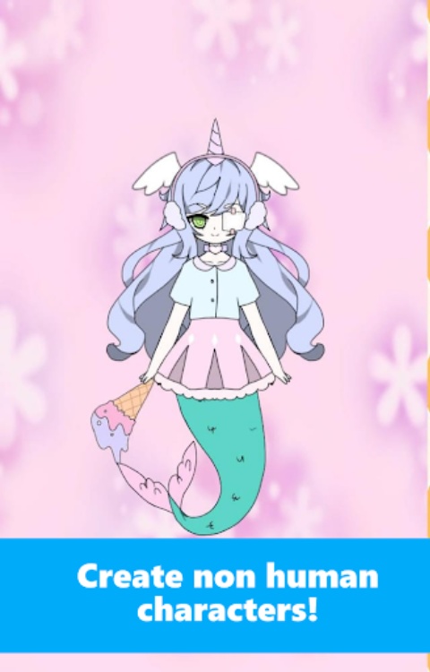 Creanime anime character maker