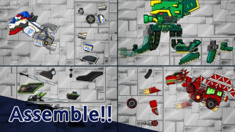 迪诺机器人 无穷: 恐龙战斗游戏