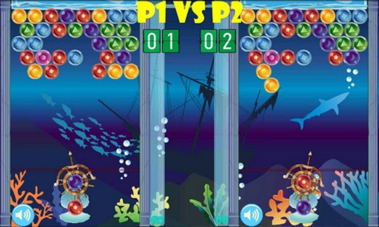 (HD) Ocean Bubble Shooter
