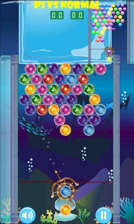 (HD) Ocean Bubble Shooter