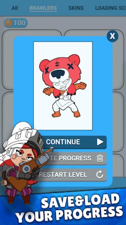 Coloring Book for BS Brawl