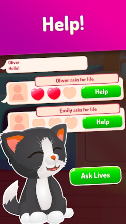 Feed the cat: My virtual pet