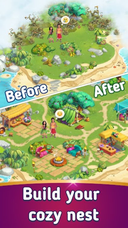 Merge Islanders: Magic Puzzle