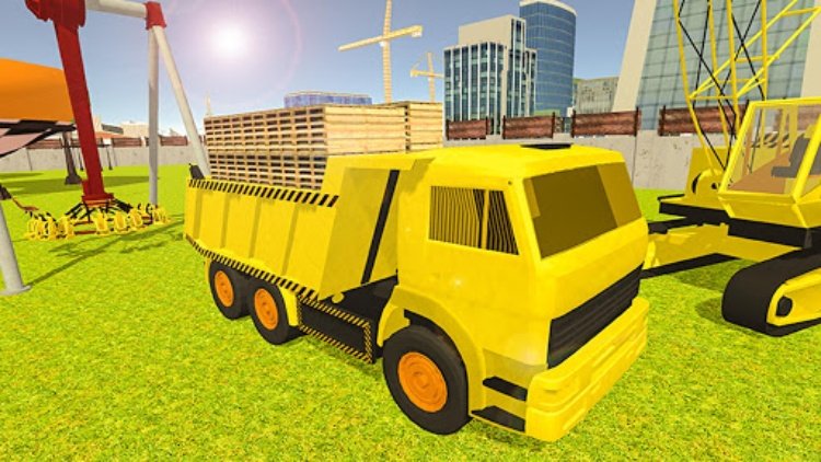 建造水上主题公园：3D施工模拟器