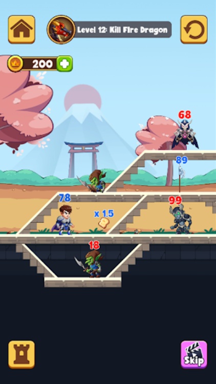 Save The Hero  Merge Puzzle
