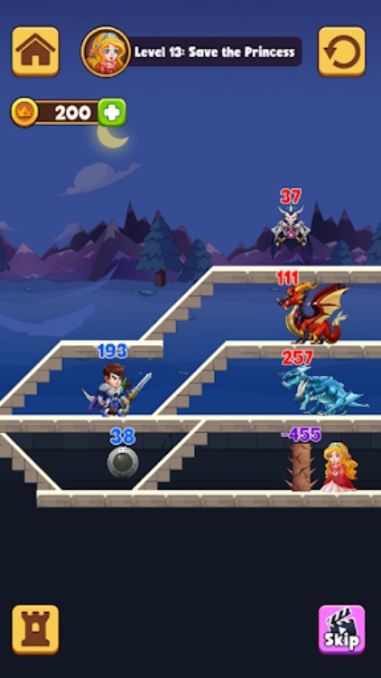 Save The Hero  Merge Puzzle
