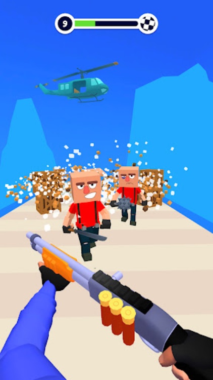 方块锻造射击大师3D