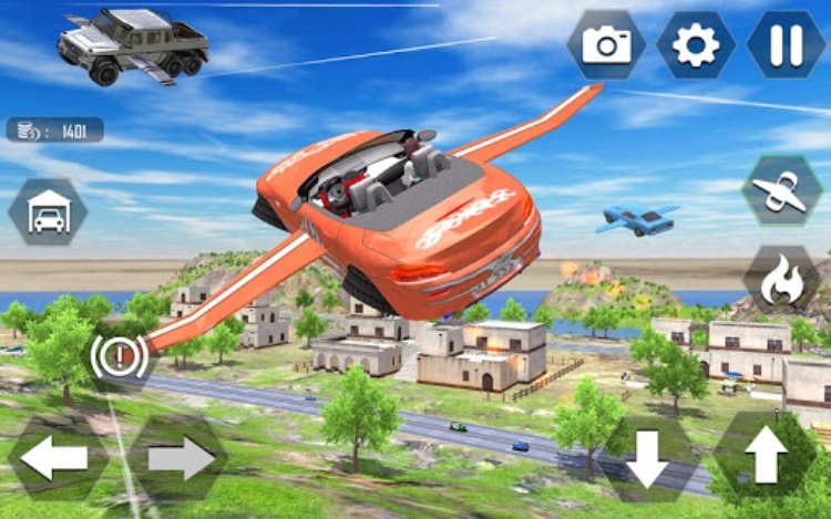 Flying Car Extreme Simulator
