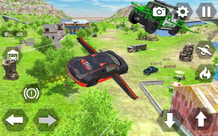 Flying Car Extreme Simulator