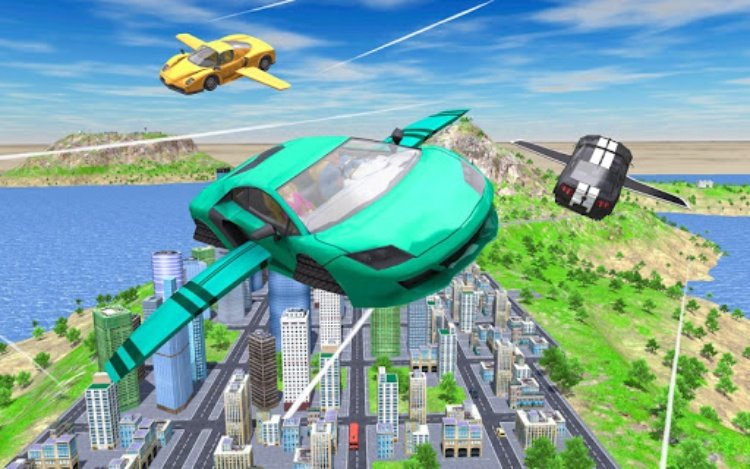 Flying Car Extreme Simulator