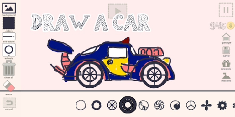 Draw Your Car  Create Build a