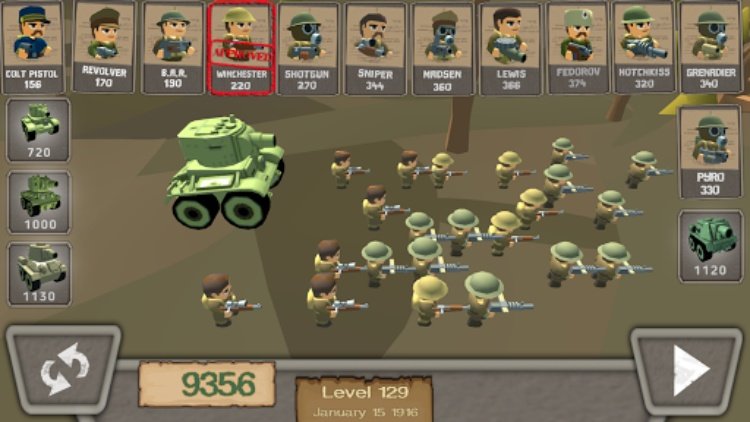 战斗模拟器：第一次世界大战