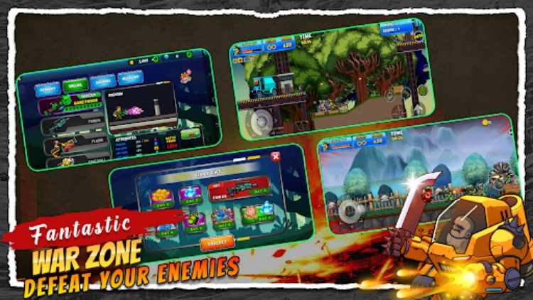 Warzone: 2D Platformer Shooter