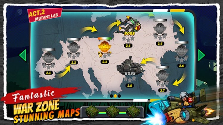 Warzone: 2D Platformer Shooter