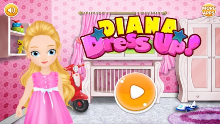 Diana Dress Up Games