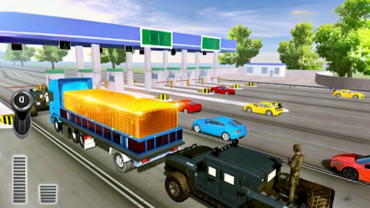 Gold Transport Truck Simulator