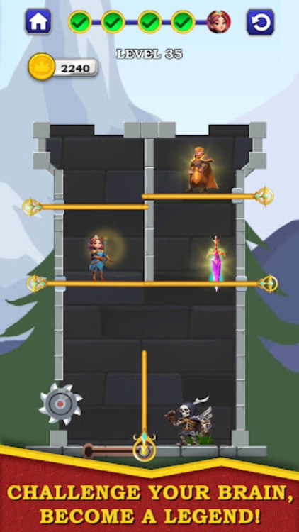 Pin Pull Hero Hunt Master Game