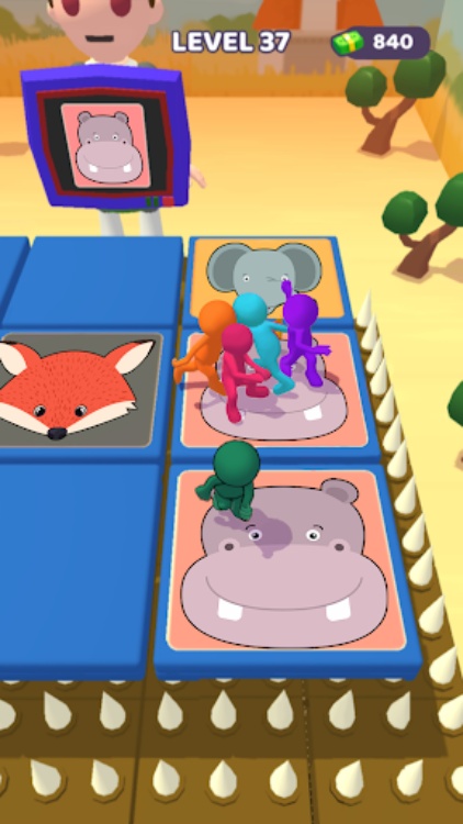 派对配对乐：组合合并并避免跌倒