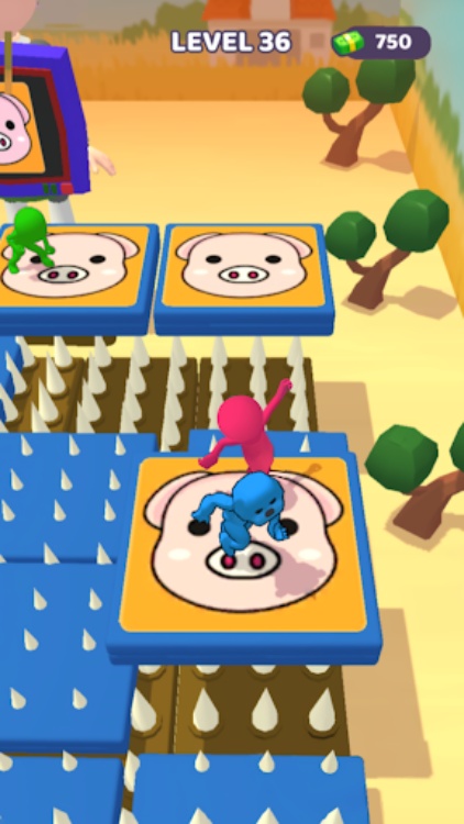 派对配对乐：组合合并并避免跌倒