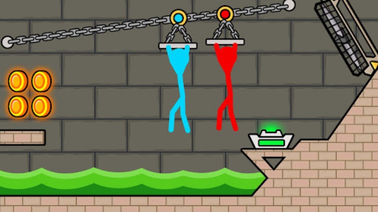 Red and Blue Stick: Animation