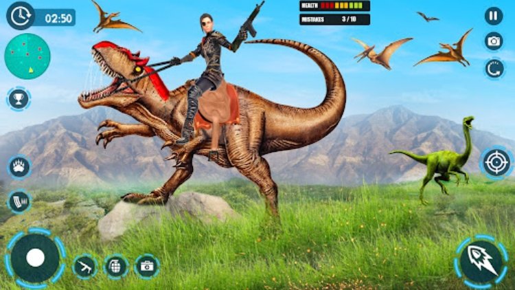 Dinosaur game: Dinosaur Hunter