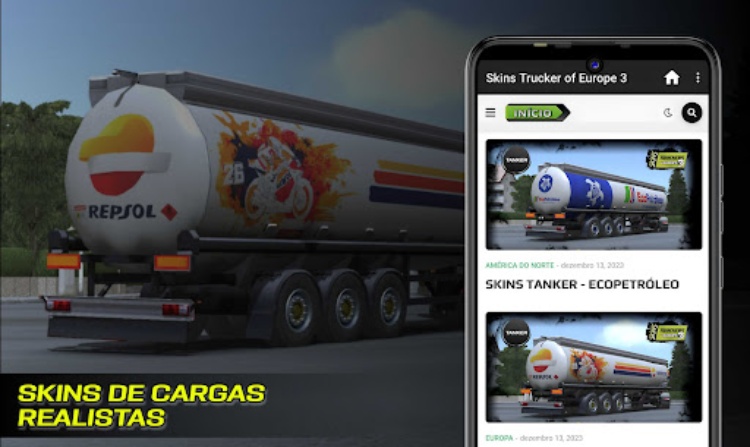 Skins Truckers Of Europe 3