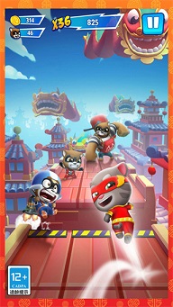 汤姆猫英雄跑酷破解版