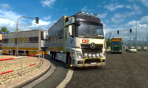 欧洲模拟卡车2中文版