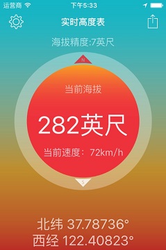实时高度表app