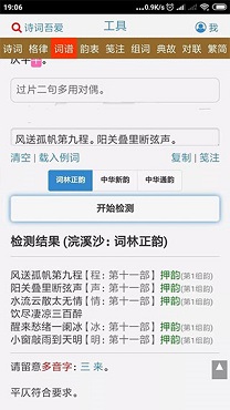 诗词吾爱检测工具免费版